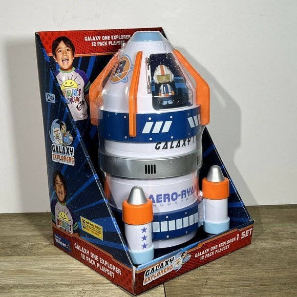 Ryans World Galaxy One Explorer Toy 12 Figure Micro Shuttle Rocket Space… - Picture 3 of 11